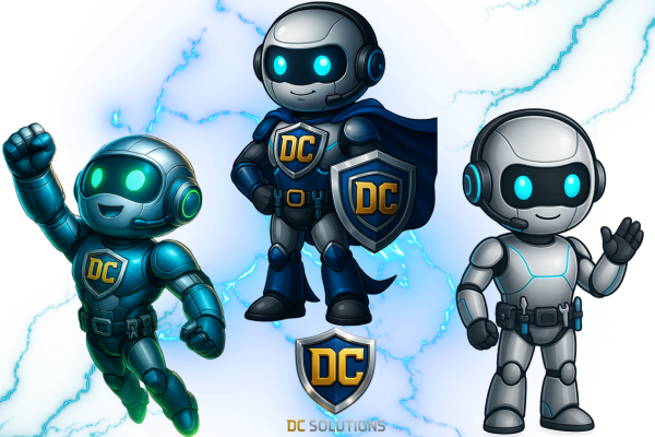 Mascote DC-X voando
